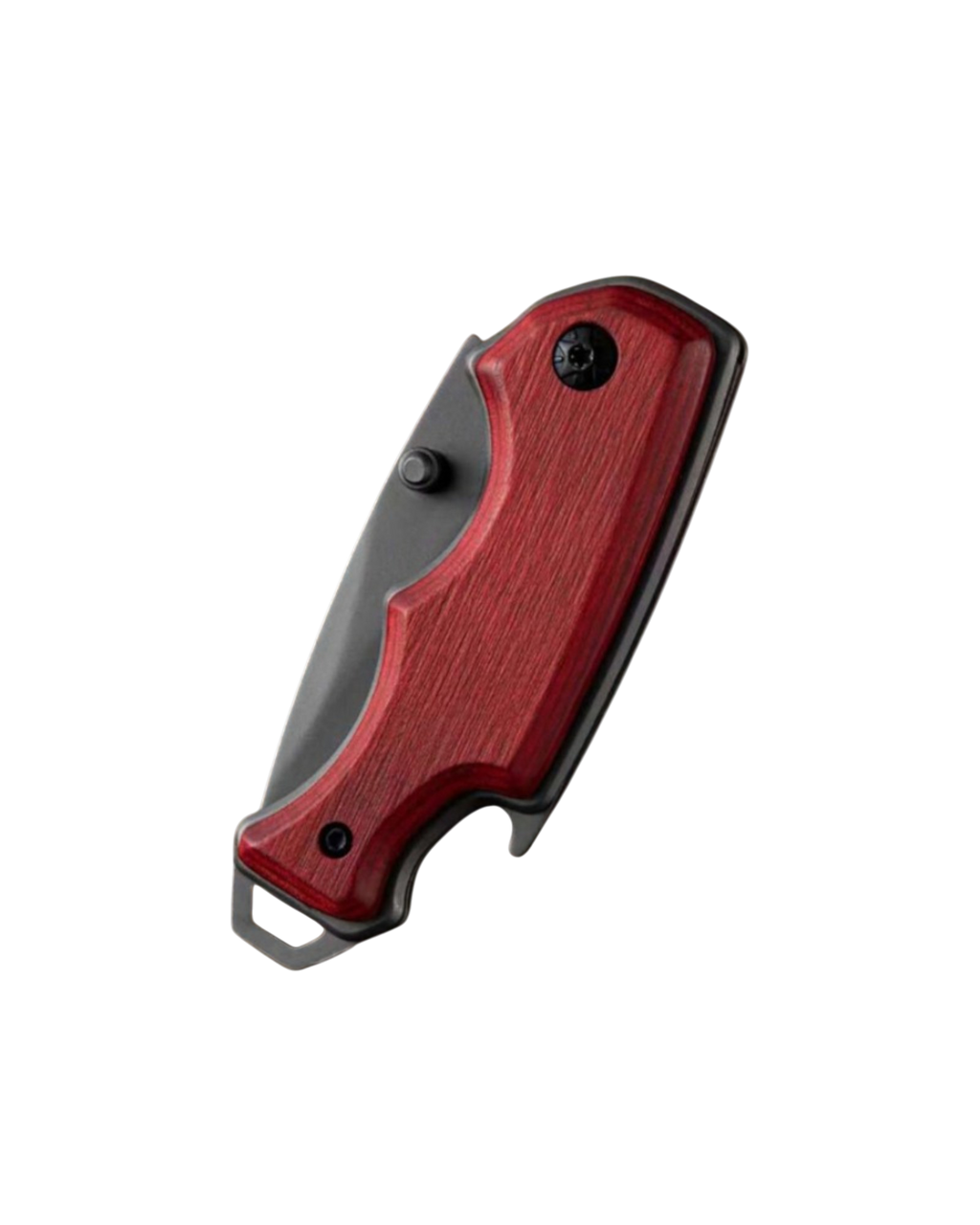 Le Baroudeur - Couteau de poche en inox et bois