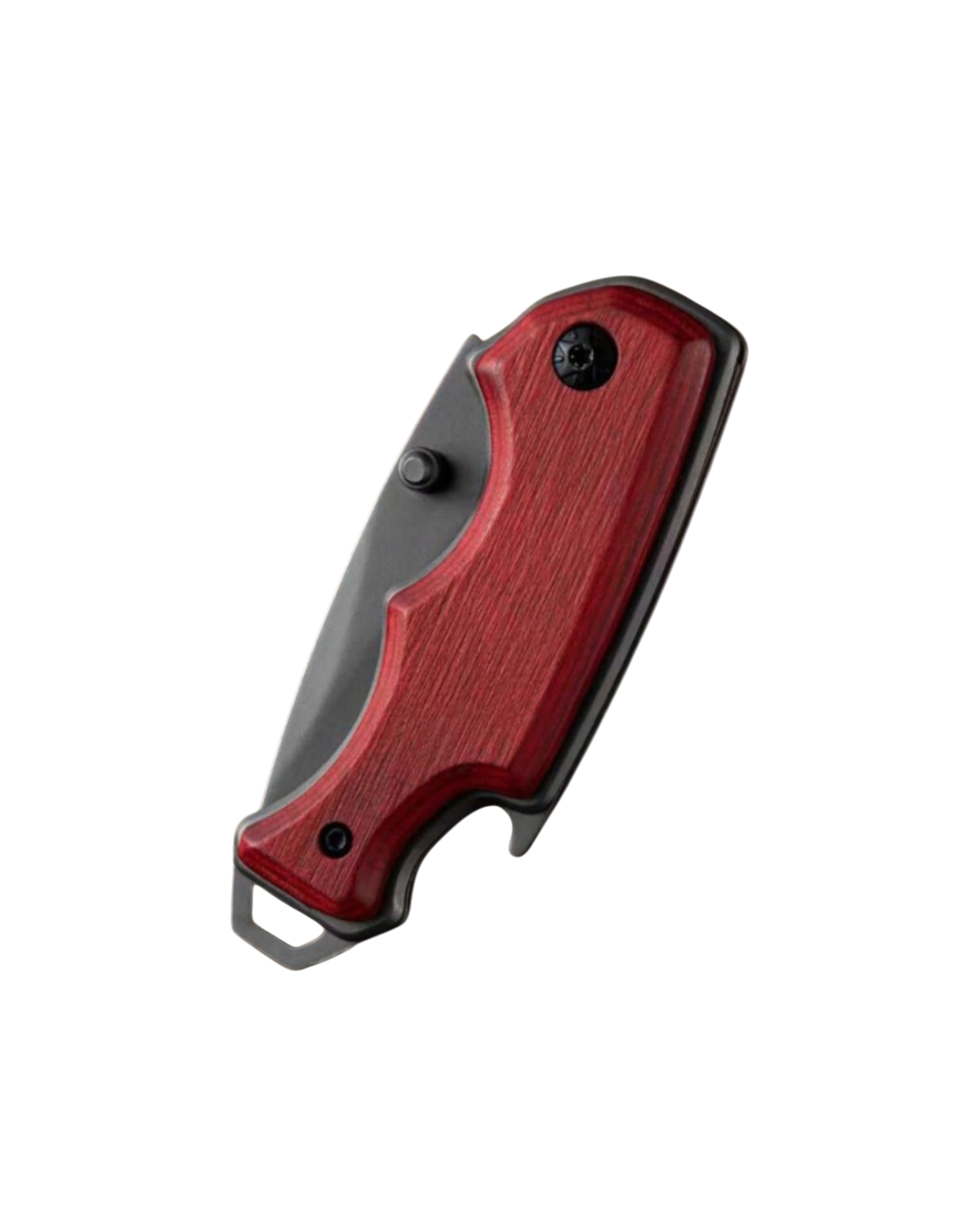 Le Baroudeur - Couteau de poche en inox et bois