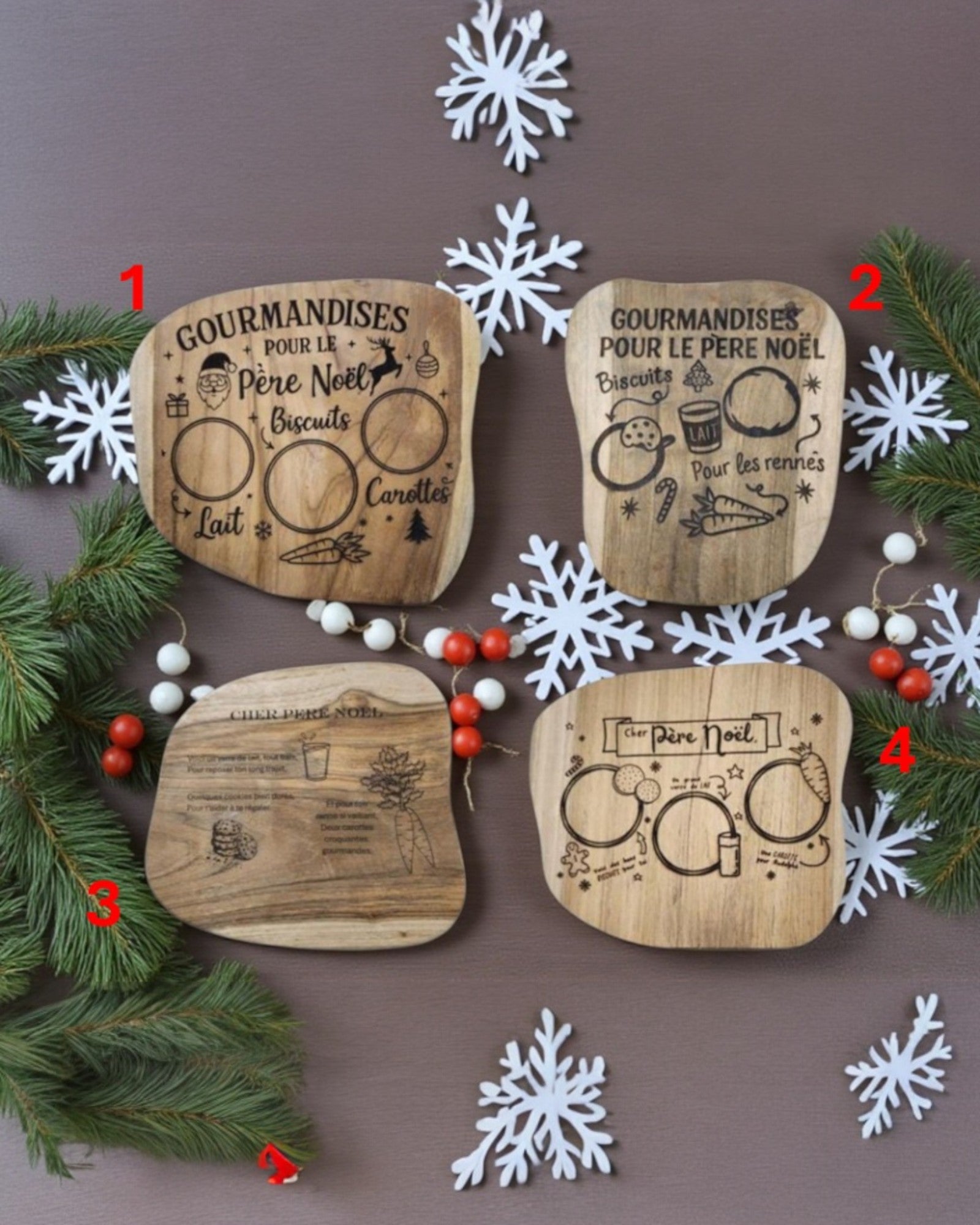 Gourmandises pour le Père Noël