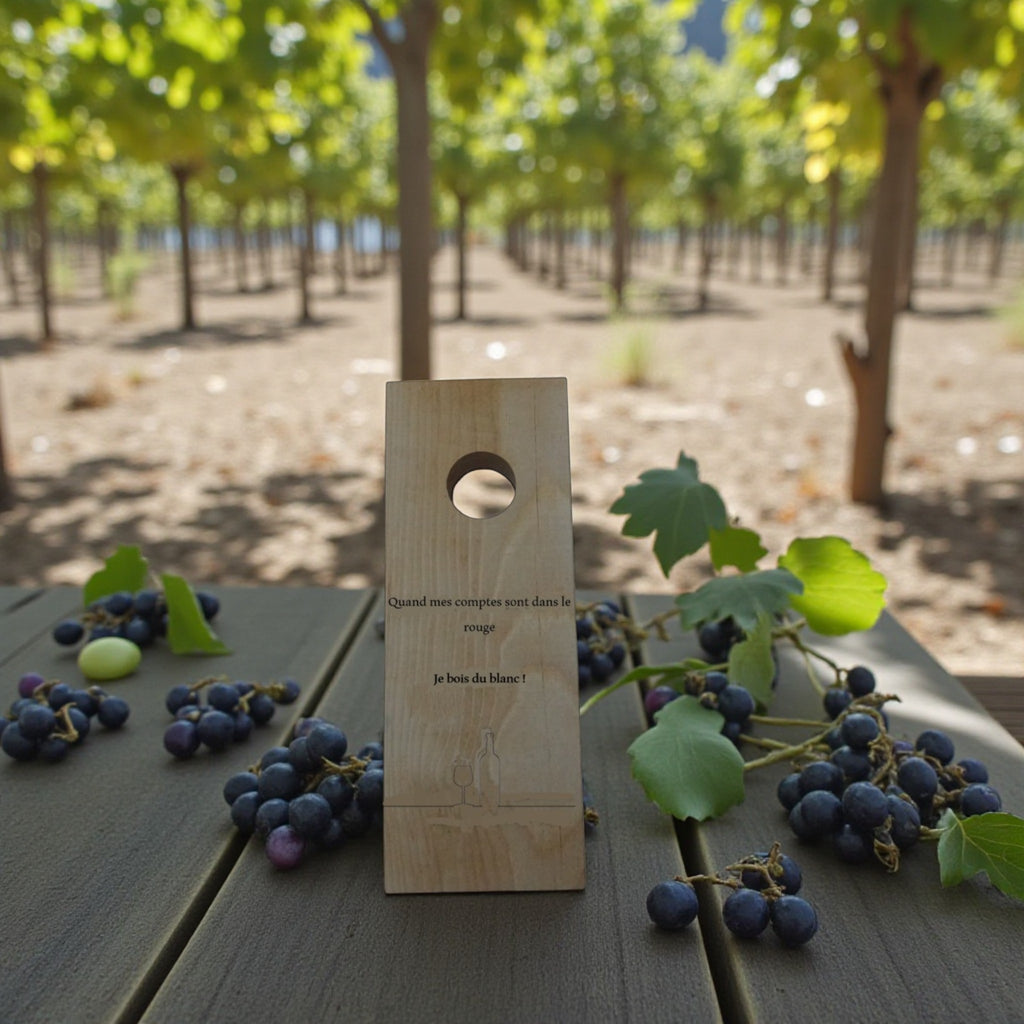 L'Equilibriste - Support à bouteille de vin