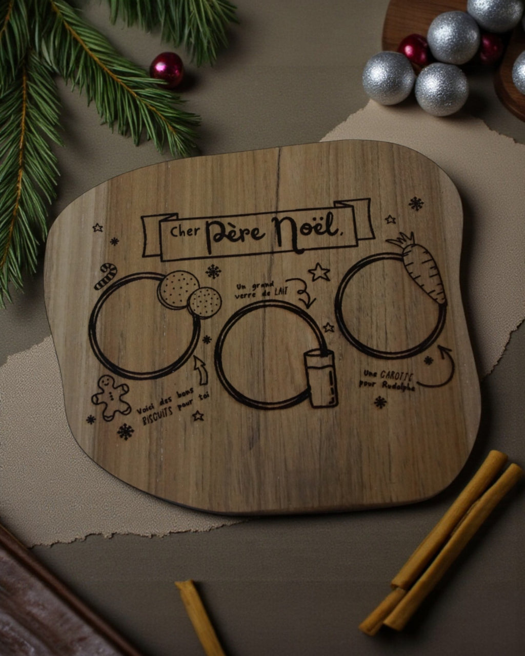 Gourmandises pour le Père Noël