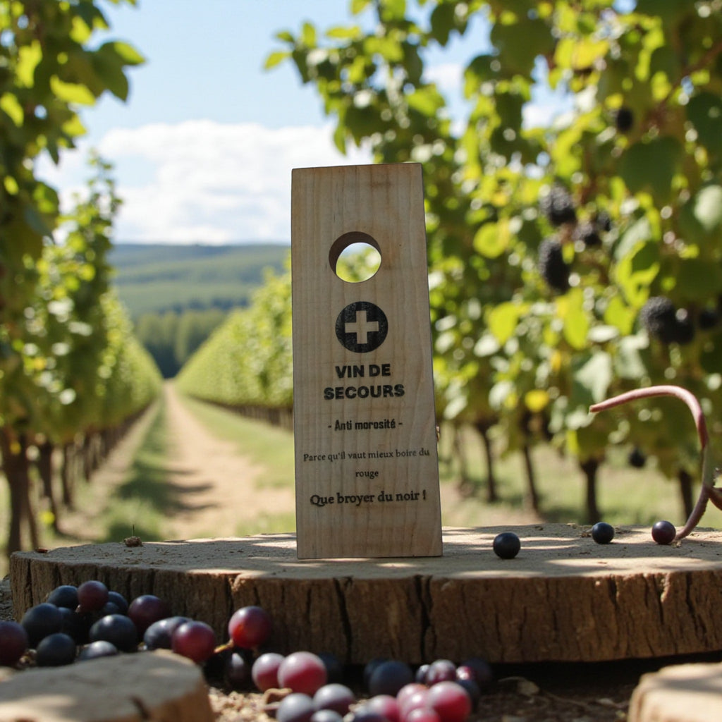 L'Equilibriste - Support à bouteille de vin