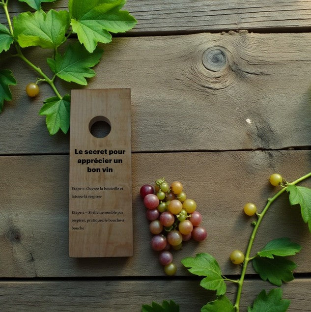 L'Equilibriste - Support à bouteille de vin