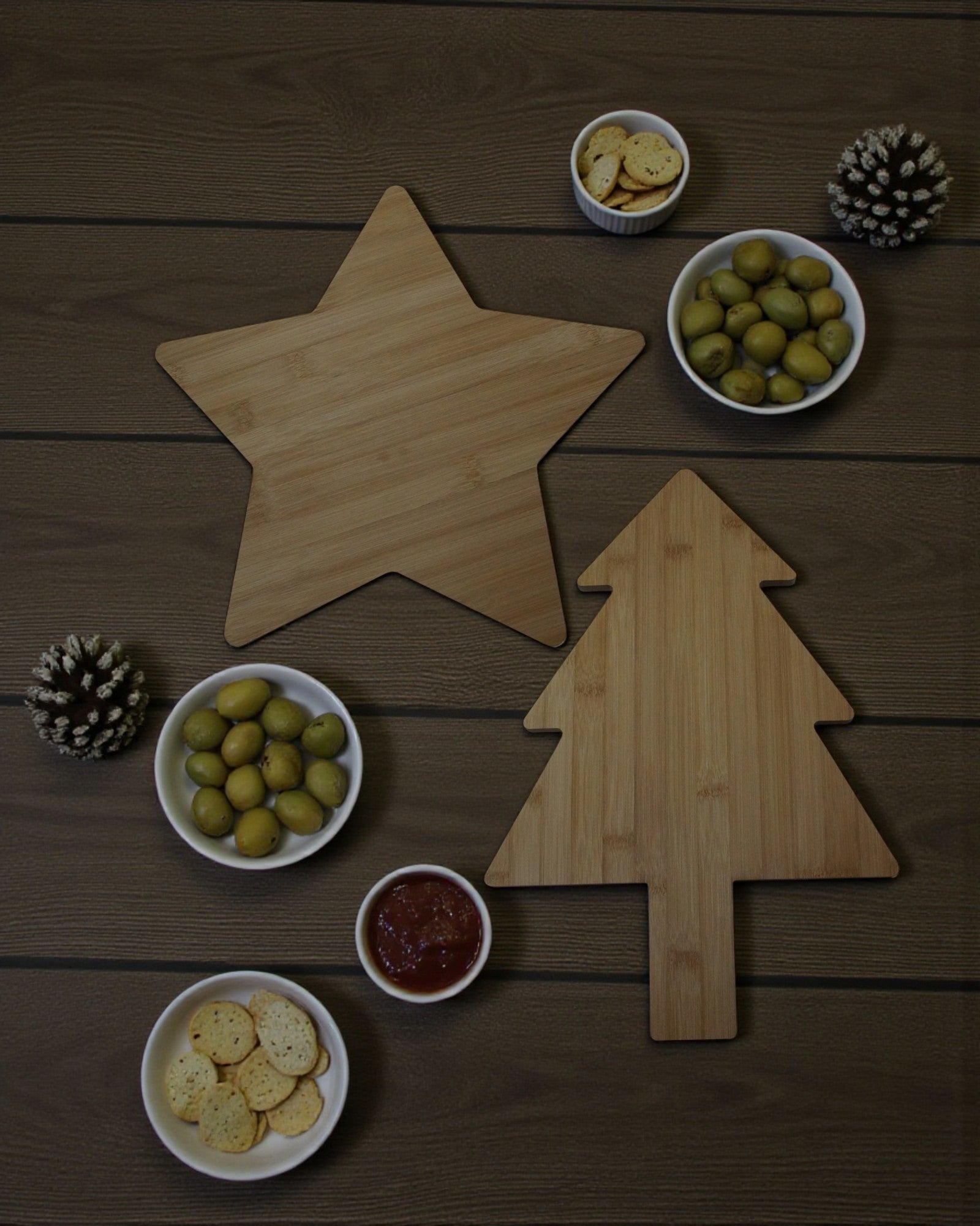 Le Festif – Plateau en bambou