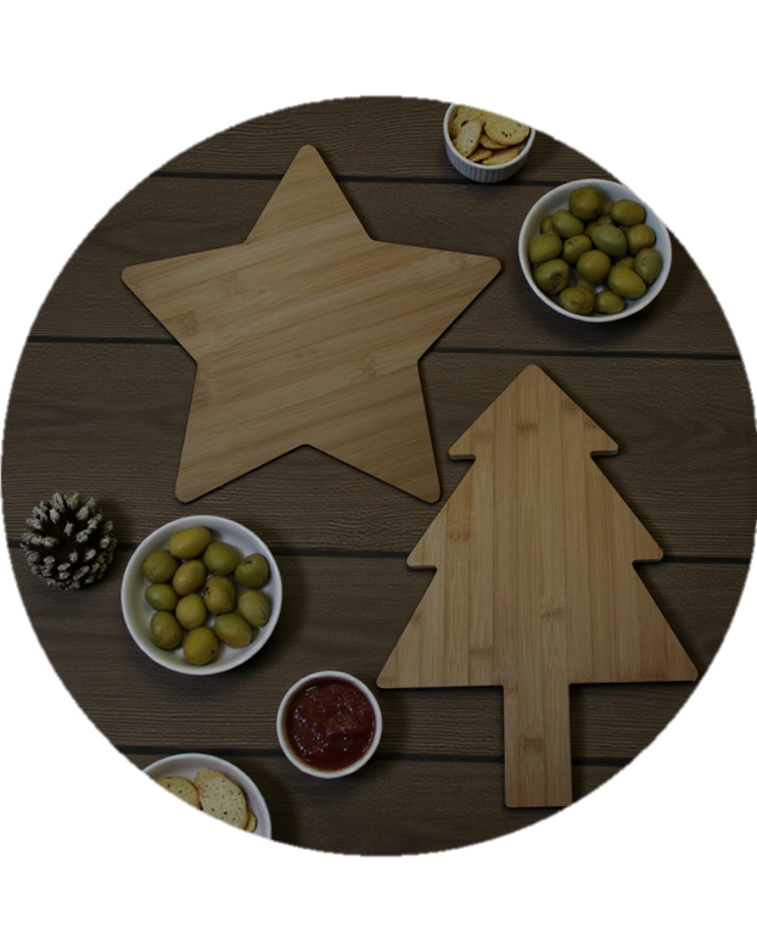 Le Festif – Plateau en bambou