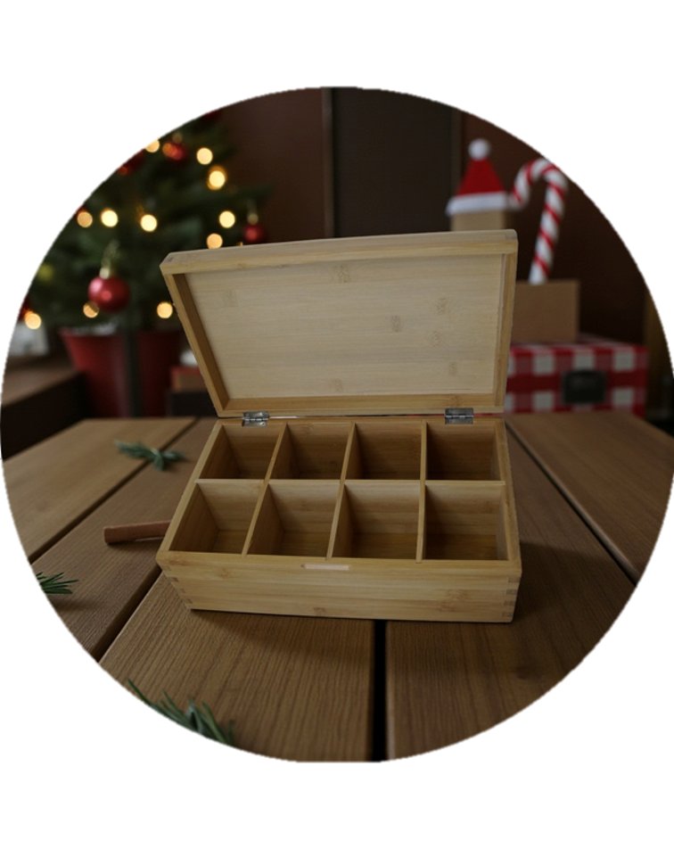 L’Infusé – Boîte à thé en bambou